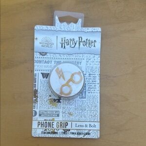 Warner Bros. Harry Potter Phone Grip - Gold and White